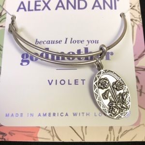 NWT Alex and Ani Godmother Bracelet